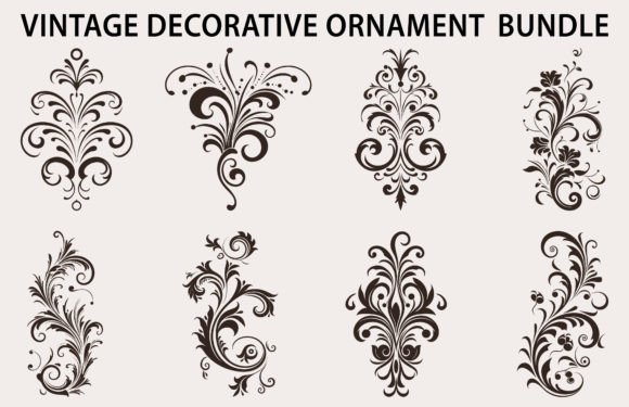 Download Vintage Typographic Design Element Set - Premium Resources